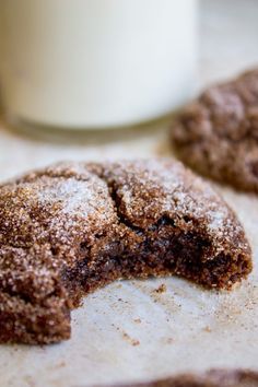 Mexican Hot Chocolate Cookies - The Food Charlatan Chocolate Snickerdoodles, Mexican Hot Chocolate Cookies, Chocolate Abuelita, Soft Chocolate Cookie, Dessert Christmas, Kids Recipe, The Food Charlatan, Chocolate Crinkle, Hot Chocolate Cookies