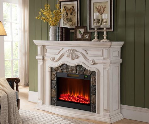 Fireplace mantel surrounds