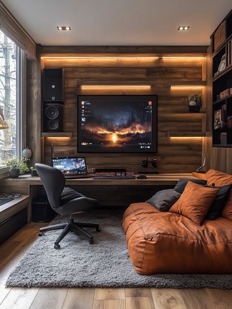 #BEAUTY, #RELATIONSHIPS #Fashion #Animals #Outfits #Winter Outfits #Animals# Gaming Room Setup Living Room, Farmhouse Gaming Room, Couples Gaming Room Setup Modern, Bedroom Inspirations Gaming, Modern Minimalist Game Room, Library And Gaming Room, Gaming Room With Tv, Classy Gaming Room, Loft Gaming Room