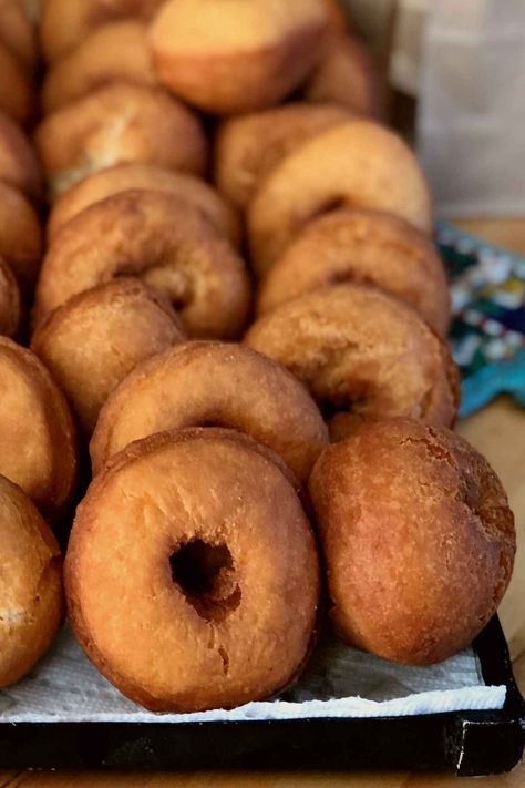 Healthy Old Fashioned Donut Recipe, Cake Doughnuts Old Fashioned, Self Rising Flour Doughnut Recipe, Fry Cakes Donut Recipes, Fried Doughnuts Recipe, Plain Cake Donut Recipe, Drop Donuts Old Fashioned, Old Fashion Doughnuts Recipe, Old Fashioned Cake Donuts Recipe