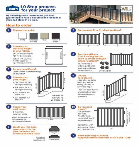 Deck Railing Kits, Deck Railing Systems, Aluminum Railing Deck, Aluminum Balusters, Aluminum Handrail, Step Railing, Concrete Posts, Aluminum Decking, Front Porch Design