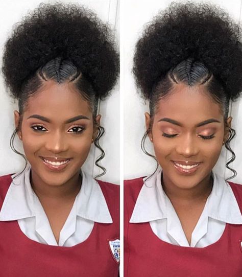 Protective Style Braids, Cabello Afro Natural, Transitioning Hairstyles, Pelo Afro, Beautiful Natural Hair, Natural Hair Styles Easy, Natural Hair Updo, Hairstyle Gallery, African Braids Hairstyles