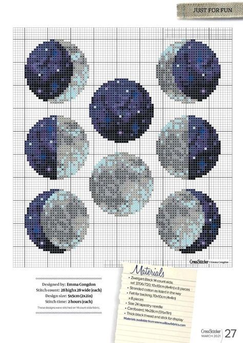 Gallery.ru / Фото #27 - 367 - BelleBlue Moon Phases Cross Stitch Pattern, Moon Phase Cross Stitch, Celestial Cross Stitch Patterns, Moon Phase Embroidery, Celestial Cross Stitch, Cross Stitch Moon, Moon Cross Stitch Pattern, Moon Cross Stitch, Pentacles