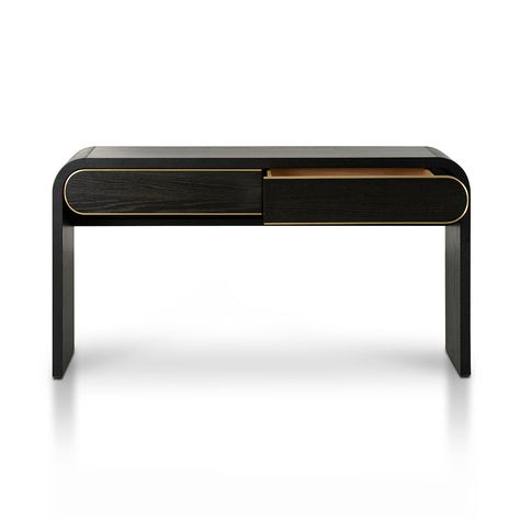 With its clean lines and bold accents, Boran 1.5m Console table effortlessly elevates any room it graces. Whether placed in a hallway, living room, or entryway, the textured expresso black colour or the console commands attention and admiration. Enhance the sophistication of your living space with an affordable console tables from Interior Secrets online. Black Veneer Texture, Veneer Texture, Reception Sofa, Globe Decor, Basin Vanity Unit, Home Office Storage, Outdoor Stools, Bookcase Shelves, Home Office Chairs