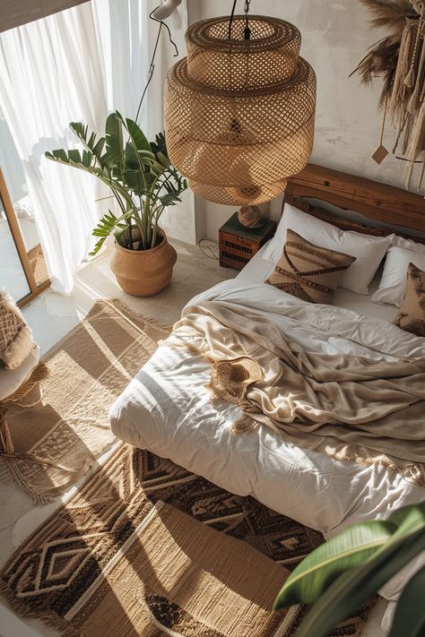 Plants, Design, Cosy Bedroom, Bedroom Décor, Bedroom, Bedroom Ideas, Modern Bohemian, Cozy Bedroom, Bedroom Decor