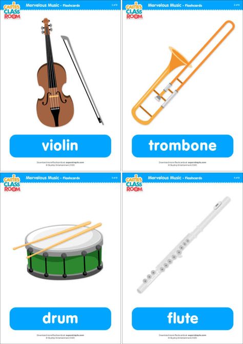 Marvelous Music - Super Simple Music Flashcards, Lego Hotel, Bucket Drumming, Movement Songs, Super Simple Songs, Flashcards For Kids, Simple App, Making Music, Teaching Music