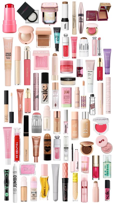 Mack Up Product, Christmas Wishlist Ideas Makeup, Makeup To Ask For Christmas, Dream Makeup Products, Makeup Brands Aesthetic, Mini Makeup Products, Good Makeup Brands, Makeup Looks And Products, Cute Makeup Products