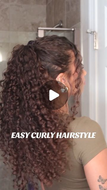 Ashlee West 🥥 on Instagram: "How to get a longer ponytail 🤭 | Full tutorial on my YouTube 🤍" Cute Ponytail Hairstyles For Long Hair, Ashlee West, Cute Ponytail Hairstyles, Cute Ponytails, March 8, Hair Stuff, Ponytail Hairstyles, Curly Hair, Curly Hair Styles