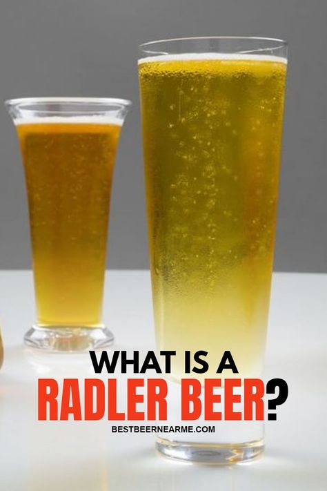 So you've heard of the mysterious Radler Beer, and have been wondering what it is. Well wonder no more. Learn origin, notes, etc. Radler Beer, Beer Artwork, Craft Beer Recipes, Liquor Recipes, Beer 101, I Like Beer, Beer Art, Fermented Vegetables, Canadian Bacon