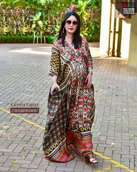 Kaftan Dress For Pregnant Women, Indian Maternity Wear Cotton, Maternity Wear Indian, Pregnancy Outfits Indian, Indian Maternity Wear, Pakistan Design, Indian Maternity, Rajdeep Ranawat, Cute Maternity Dresses