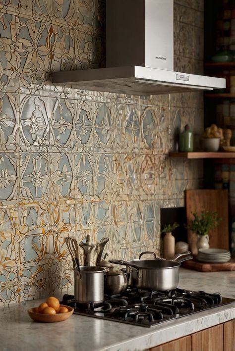 Unleash kitchen creativity with patterned backsplash drama. Transform your space with unique personality in this daily interior designer routine. #Ad #homedecor #homedesign #kitchen #Painthome interiorarchitecture best Wall Colors for kitchen Colors
Bright Room Colors
best colors combinations 
Home Remodeling
Modern Paint Colors
2024 Colorful Tile Kitchen Backsplash, Kitchen With Wallpaper Backsplash, Colorful Backsplash Kitchen, Colorful Kitchen Backsplash Ideas, Fun Backsplash, Wallpaper Backsplash Kitchen, Patterned Backsplash, Colorful Kitchen Backsplash, Paint Colors 2024