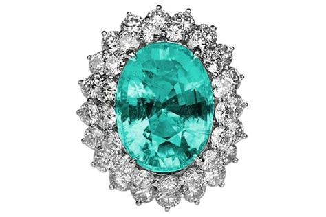 The Value Of Tourmaline In 2023 By Type (Affordable Prices!) Paraiba Tourmaline Jewelry, Paraiba Tourmaline Engagement Ring, Paraiba Tourmaline Ring, 100 Bill, Platinum Diamond Rings, Paraiba Tourmaline, Tourmaline Jewelry, Alternative Engagement Rings, Tourmaline Ring