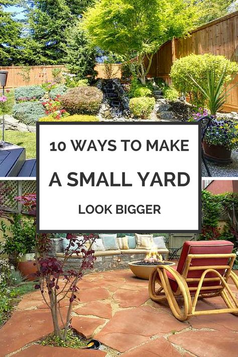 Small Yard Design, Backyard Ideas For Small Yards, Small Yard Landscaping, Diy Backyard Landscaping, Have Inspiration, Small Yard, Small Backyard Patio, Landscaping Tips, Yard Design