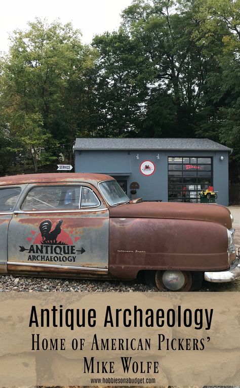 Antique Archaeology: Home of American Pickers’ Mike Wolfe is a great place to visit and see some of the fun things thave been picked on the show!  Plus you get the opportunity to buy some cool shop swag!  #williamsonthego Instagram Login, Pickers Antiques, Antique Archeology, Midwest Road Trip, American Pickers, Midwest Travel, Outdoor Vacation, Us Road Trip, American Road Trip