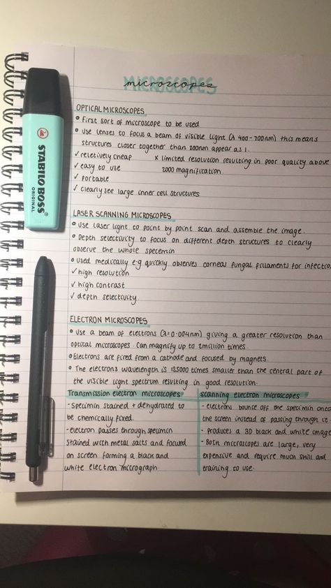 Handwriting Notes Student, Science Revision Aesthetic, How To Write Biology Notes, Cute Revision Notes Ideas, Aesthetic Study Notes Biology, How To Revise For Biology, Gcse Study Notes, Cute Biology Notes, Gcse Science Revision Notes