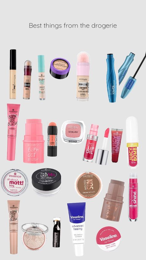 Dm Best Products, Make Up Must Haves Products, Dm Skincare Products, Dm Must Haves, Must Have Makeup Products, Contour Bronzer, Makeup Beauty Room, Makeup Collection Goals, Best Bronzer