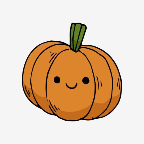 Small Halloween Drawings Easy, Cute Pumpkins Drawings, Cute Pumpkin Art, Halloween Drawings Pumpkins, Cute Pumpkin Doodle, Cute Drawings Halloween, Cute Pumpkin Drawing Simple, Cute Halloween Drawings Pumpkin, Cartoon Pumpkin Drawing