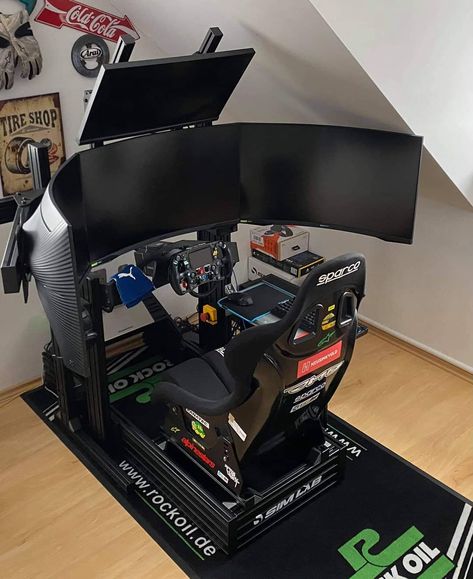 @simlab_eu P1-X Setup by Patrick H #SimRacingMechanics POWERED by @lets_go_race YouTube [LINK IN BIO] #SimRacing #LetsGORace #SimtagSimulators #SimLab #AscherRacing #Aiologs #TurnRacing #DBox #Simulation #SimRig #RacingSim #RacingGame #SimRacingHardware #Motorsport #RacingSimulator #MotionSimulator #Fanatec #Thrustmaster #iRacing #AssettoCorsa #RaceRoom #ProjectCars2 #Rally #Drift #Simulator #VR #VirtualReality #Gaming #eSports Vr Gaming Setup, Racing Simulator Setup, F1 Simulator, Racing Setup, Instagram Wall, Racing Simulator, Youtube Link, Game Room Design, Racing Games