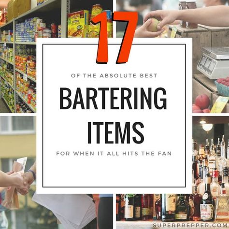 Bartering Items, Prepper Items, Survival Prepping Diy, Survival Food Storage, Prepper Food, Shtf Preparedness, Emergency Prepardness, Doomsday Prepping, Emergency Preparedness Kit