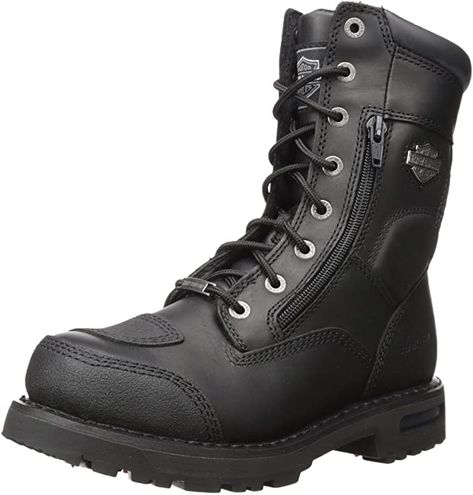 Chukka Boots Women, Harley Davidson Merchandise, Black Motorcycle Boots, Motorcycle Riding Boots, Harley Davidson Boots, Womens Waterproof Boots, Engineer Boots, Rc Remote, Winter Fashion Boots