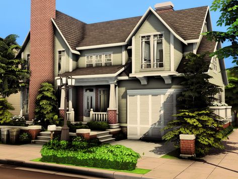 Ts4 Suburban House, Sims 4 Family House No Cc, Sims House No Cc, Sims 4 Houses No Packs, Small Family Home Sims 4, Sims 4 House Furnished, Sims 4 Suburban House, Sims 4 House No Cc, Sims 4 Starter Home