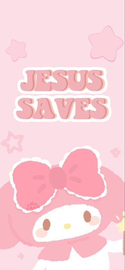 Christian Wallpaper Cute, Soft Pink Theme Phone Wallpaper, Cross Poster, Hello Kitty Backgrounds Iphone, Hello Kitty Jesus Wallpaper, Christian Phone Themes, Hello Kitty God Wallpaper, Hello Kitty Christian Wallpaper, Cute Sanrio Wallpaper