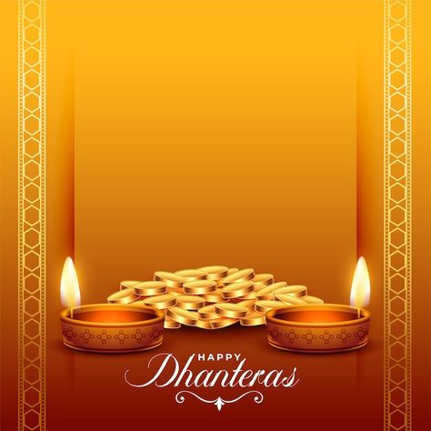 Free vector beautiful shubh dhanteras re... | Free Vector #Freepik #freevector #religious #background #holiday #wealth Dhanteras Background, Religious Background, Event Background, Devi Images, Devi Images Hd, Background Patterns, Vector Free, Money, Collage