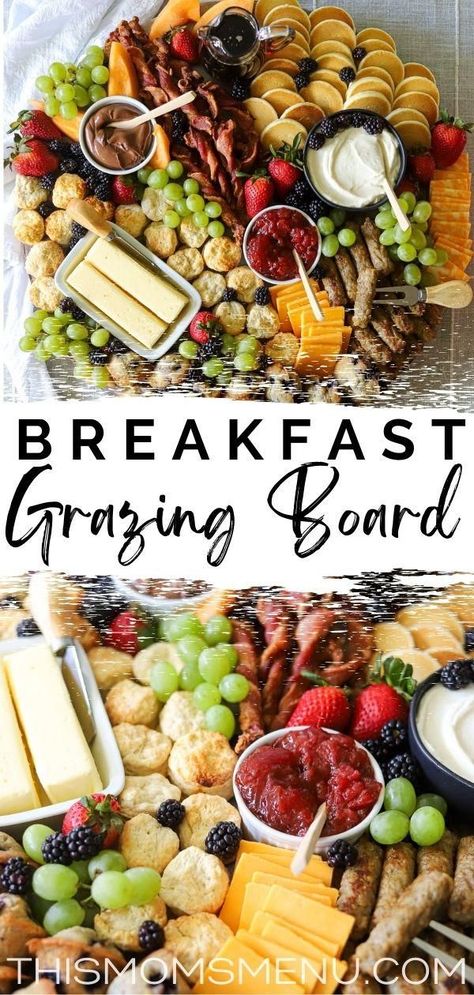 This Charcuterie Board is perfect for fall and thanksgiving parties. Served it as a fun dinner or as an easy appetizer. It is so easy to assemble and can even be put together ahead of time. Fall Breakfast Board Ideas, Biscuit Brunch Board, Easy Brunch Charcuterie Board, Thanksgiving Breakfast Charcuterie Board Ideas, Breakfast Donut Charcuterie Board, Wedding Brunch Charcuterie Board, Christmas Morning Breakfast Charcuterie Board, Thanksgiving Brunch Charcuterie Board, Fall Brunch Charcuterie Board