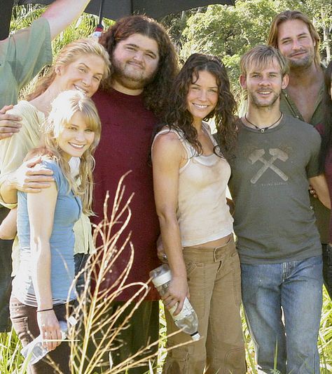 LOST cast Lost Characters, Cast Behind The Scenes, Lost Series, Dominic Monaghan, Josh Holloway, Lost Tv Show, Elizabeth Mitchell, Matthew Fox, Lost Forever