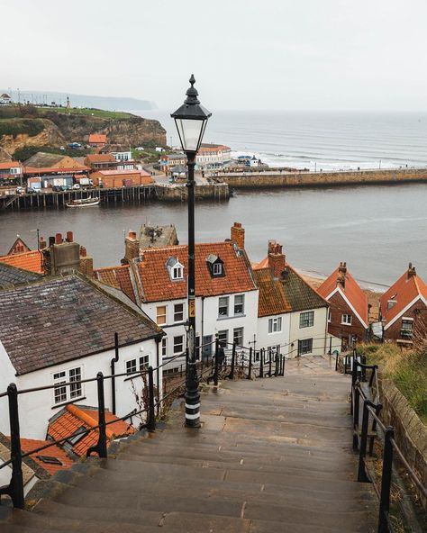 Small Town Seaside, Small Town New England Aesthetic, England Seaside Town, Old Seaside Town Aesthetic, Coastal England Aesthetic, European Seaside Town, Old Coastal Town Aesthetic, Old Beach Town Aesthetic, Coastal Town Photography