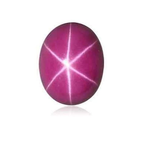 Lab Created Star Ruby Oval Cabochon Loose Stones (6x4mm - 18x13mm) Star Labs, Blue Star Sapphire, Loose Stones, Star Ruby, Under The Lights, Blue Star, Oval Cabochon, Star Patterns, Star Shape