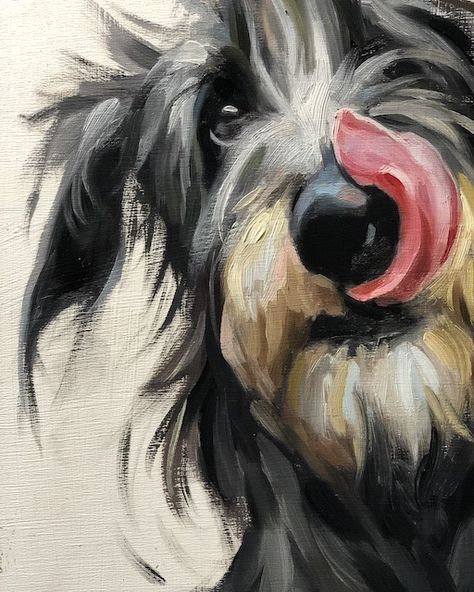 Pet Portrait Paintings, Dog Portraits Painting, Oil Painting Gallery, Dog Portraits Art, Animal Portraits Art, White Dog, Painting Gallery, Dog Illustration, Dog Drawing