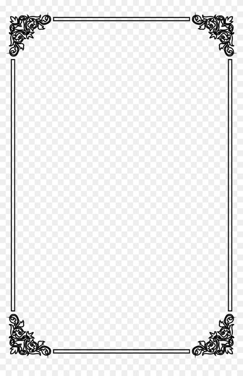 Frame Design Transparent, Boder Degin Png, A4 Page Border Design, Word Border Design, Photo Frame Border Design, Border Png White, Photo Frame Design Border, Black And White Border Designs, Photo Border Design