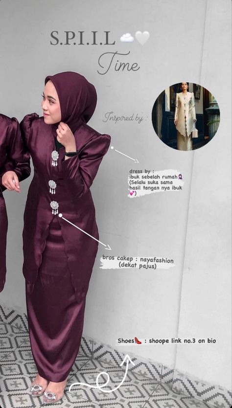 Baju Kurung Moden Style, Dress Brokat Modern, Model Dress Kebaya, Kondangan Outfit, Braidsmaid Dresses, Kebaya Wedding, Kebaya Modern Dress, Modern Bridesmaid, Hijab Wedding