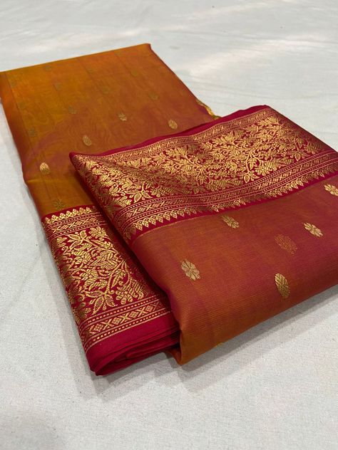 Kalamkari Blouse Designs, Kalamkari Blouse, Saree Tassels Designs, Saree Tassels, New Saree Designs, Silk Sarees With Price, Terracotta Color, Silk Saree Banarasi, Katan Silk Saree