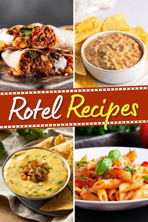 Ro-tel Recipes, Rotelle Recipes, Recipes Using Rotel Tomatoes, Meals With Rotel, Loaded Rotel Burrito, Rotel Tomatoes Recipes Dinners, Recipes With Rotel Tomatoes, Rotel Recipes Dinner Tonight, Rotel Tomatoes Recipes