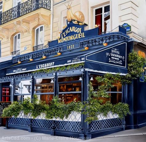 French Coffee Shop, Restaurant Facade, Parisian Bistro, Restaurant Exterior, Small Cafe, Restaurant Paris, French Cafe, French Restaurants, French Bistro