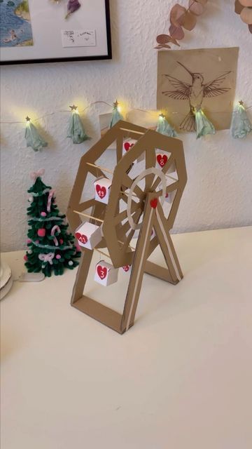 Derya🥐🥐 on Instagram: "Part 1 of making my boyfriend a theme park advent calendar🎡🎀 I want to try a carousel next🎠" Christmas Presents For Boyfriend, Diy Christmas Gifts For Boyfriend, Advent Diy, Spring Arts And Crafts, Christmas Advent Calendar Diy, Advent Calendar Gifts, Advent Calenders, Bf Gifts, Diy Gifts For Him