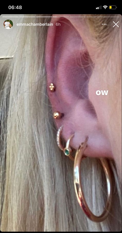 piercing set up i want 😐🧍 Ušný Piercing, Piercing Inspiration, Ear Peircings, Piercing Inspo, Cool Ear Piercings, Pretty Ear Piercings, Cute Ear Piercings, Estilo Indie, Cute Piercings