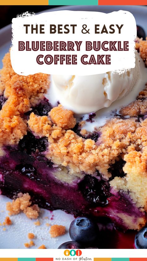 Blueberry Buckle coffee cake Blueberry Buckle Coffee Cake, Blueberry Dessert Recipes, Blueberry Muffin Cake, Blueberry Crunch, 2024 Holidays, Crumb Cakes, Gluten Free Holiday Recipes, Blueberry Buckle, Coffee Cake Recipes Easy