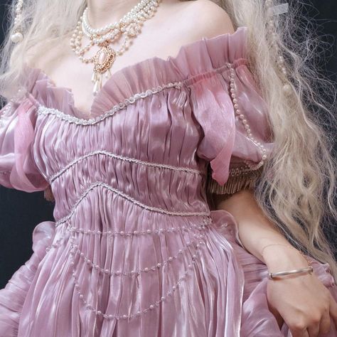 Ann.tique on Instagram: “(💘LAYAWAY PLANS AVAILABLE💘) Horae dress (AKA goddess of seasons), 4 colors available, Regular version and extra long version Price…” Lady Amalthea, Wings And Horns, Last Unicorn, The Last Unicorn, Unicorn Girl, Aesthetic Images, Extra Long, Aesthetic Clothes, Her Hair