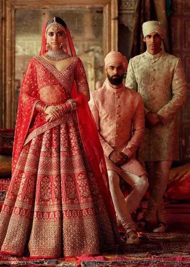 Sabyasachi 2019 Collection, Sabyasachi Wedding Collection, Indian Bridal Wedding Outfits, Sabyasachi Non Bridal Lehenga, Sabyasachi Bridal Saree Red, Shaadi Lehnga Red, Red Lahnga Bridal Look, Indian Wedding Lengha Bridal Red, Hindu Wedding Lehenga