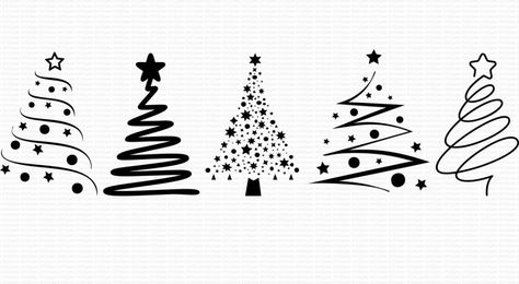 Christmas silhouette images