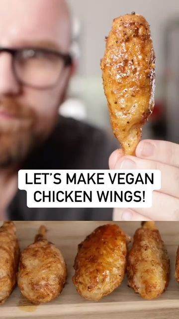 Plant Based Chicken Wings, Seitan Chicken Wings, Vegetarian Chicken Wings, Vegan Chicken Wings Recipe, Vegan Wings Recipe, Vegan Soul Food Recipes, Vegan Chicken Wings, Vegan Chicken Broth, Vegetarian Wings