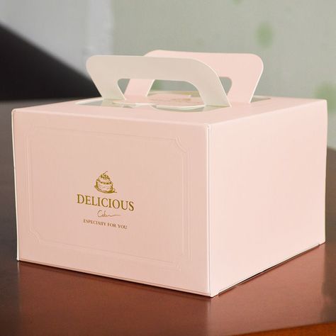 Dessert Packaging Design, Cake Boxes Packaging, Desain Merek, Bakery Packaging Design, Shop Packaging, Home Bakery Business, Bread Packaging, Food Box Packaging, Baking Packaging