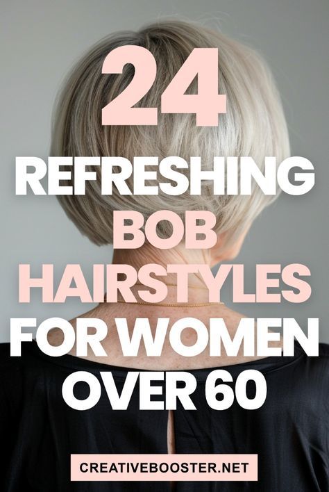 Short Bob Haircuts For Women Over 50, Short Bobs For Fine Hair Over 50, Grey Hair Bob Older Women, Short Bobs For Thick Hair, Bob Haircut For Fine Hair Bangs, Short Hair For Women Over 60 Simple, Medium Bob Hairstyles For Fine Hair, Short Hair For Older Women Over 60, 60 Year Old Hairstyles Short