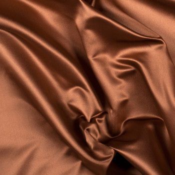 Dachshund Silk Duchesse Satin Satin Fashion, Silk Satin Fabric, Elegant Fabric, Duchess Satin, Mood Fabrics, Brown Satin, Brown Silk, Gold Silk, Brown Aesthetic