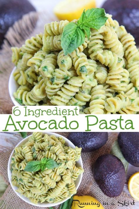 Lemon Avocado Pasta, What To Make With Avocado Simple, Blw Friendly Dinners, Avocado And Pasta Recipes, Avocado Pasta Sauce Easy, Easy Dinner Recipes With Avocado, Avocado Pasta Sauce Recipes, Healthy Blw Meals, Healthy Non Dairy Dinner Recipes