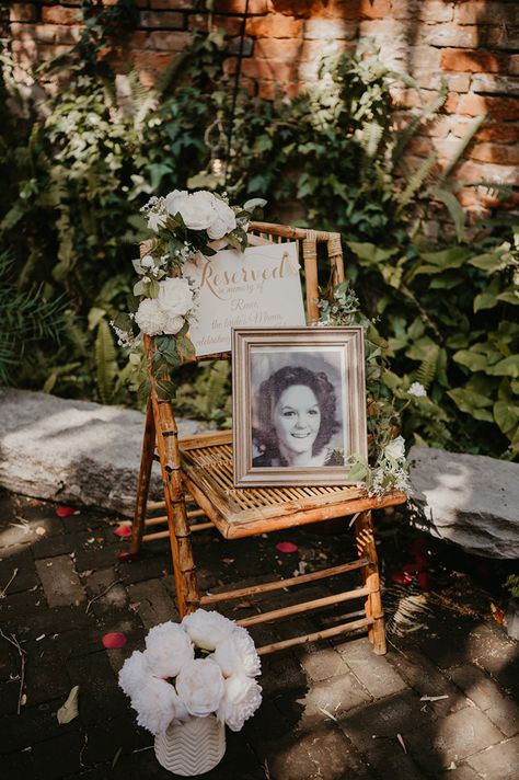 How To Honor Passed Loved Ones At A Wedding | Junebug Weddings Loved Ones At Wedding, Second Line Parade, Reception Bar, Second Wedding, Surprise Wedding, Bananas Foster, Budget Friendly Decor, New Orleans Wedding, Second Weddings