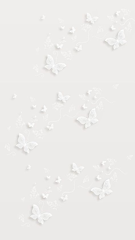 Pin by 𝔐𝔦𝔰𝔰 𝔑𝔶𝔞𝔞 on Wallpaper. in 2022 | New wallpaper iphone, Phone wallpaper design, Cute simple wallpapers Butterfly Wallpaper White, Butterfly White Background, White Butterfly Wallpaper, Wallpaper Cantik Iphone, Phone Wallpaper Pastel, Seni Resin, Wallpaper Putih, New Wallpaper Iphone, Paper Background Design